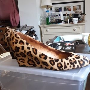 Aldo, cow hide wedges